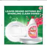 Fairy Rose Bloom Touch Of Vitamin E Dishwashing Liquid 800 ml