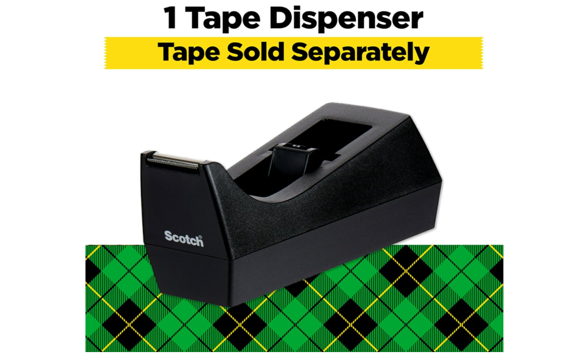 Tape Dispenser 1" core - Black