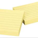 Sticky Notes 3x3 Rulled