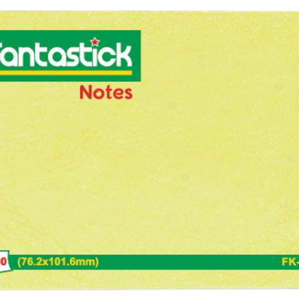 Stick Notes 3x4" Yellow Dz 12 Pca