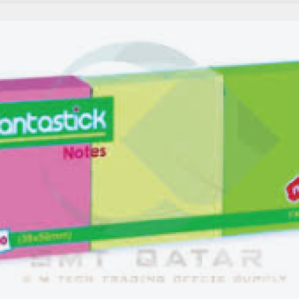 Stick Notes 1.5x2" Flur.3col (Pack=3pad)