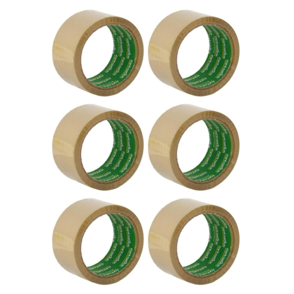 Pckg Tape 48mm*50yds Brown (Car=72rol)