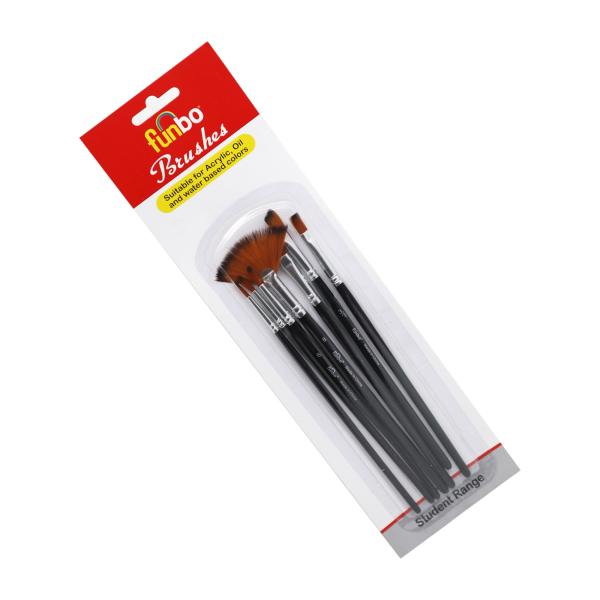 Brsh Mlt Prp Sht Ast St#2,4,6,8,¼,3/8,½