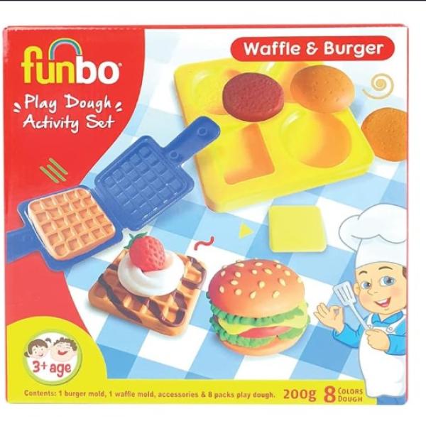 Activity Set PD Burger&Wafle 200g+molds