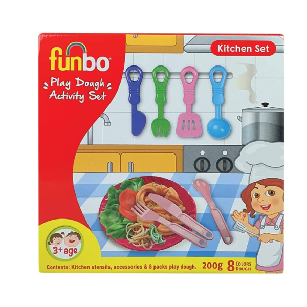 Activity Set PD Kitchen 200g+molds