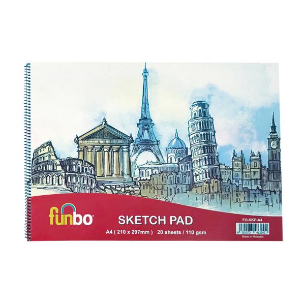 Sketch Pad A4 110 gsm, 20 shts
