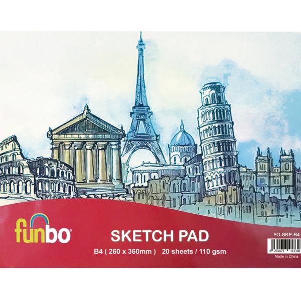 Sketch Pad B4 110 gsm, 20 shts