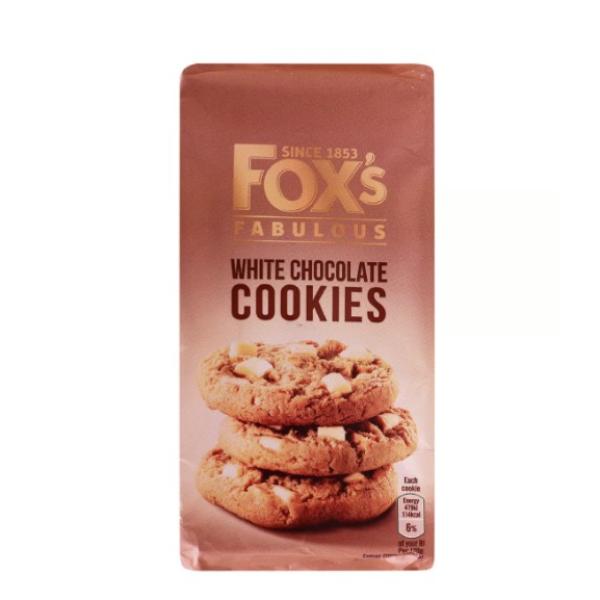 Fox's Fabulos White Chocolate Cookies 180 g
