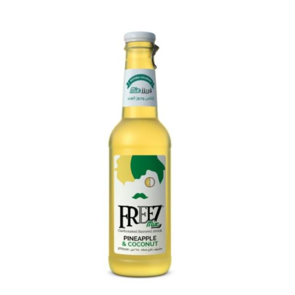 Freez Mix Pineapple & Coconut Carbonated Flavored Drink 275 ml