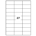 Label 2700/70x30mm Pkt=100sht