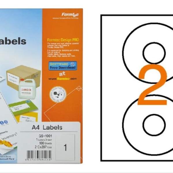 CD Label 114(17.5)mmPAK=100SHT