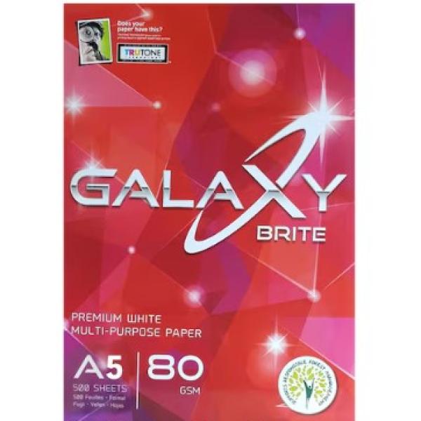 Galaxy Brite A5 Multi-Purpose Paper White 500 PCS