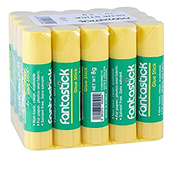 Glue Stick 8gms Pkt=20pcs