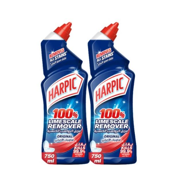 Harpic Toilet Cleaner Liquid Original 2 x 750 ml