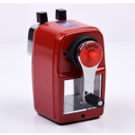 Pencil Sharpener w/clamp Red