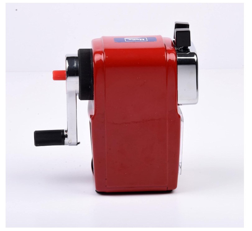 Pencil Sharpener w/clamp Red