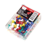 Push Pins Case=100pcs/Bx=10cse