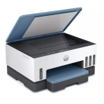 HP Smart Tank 725 All-In-One Printer, White & Blue