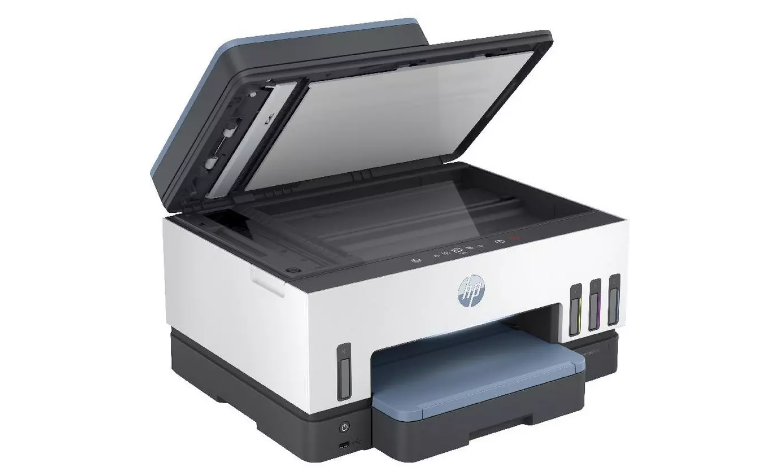 HP SMART TANK 795 4in1 AIO Print/Copy/Scan/Wireless,Inkjet Printer, Grey/White.