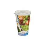 25 Pieces 12 Oz Paper Juice Cup With Lid