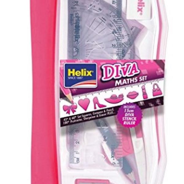 Themed Stencil Maths Set Diva