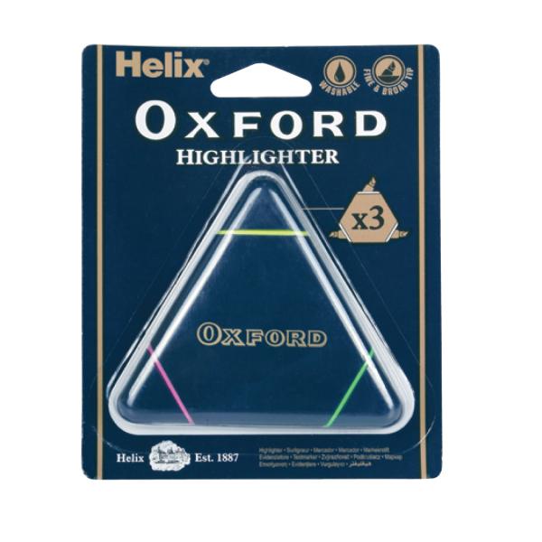 Oxford Highlighter Tri-Lighter Bls