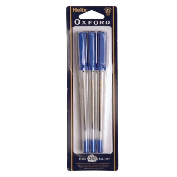 Oxford Pens BP Blue Pak=6