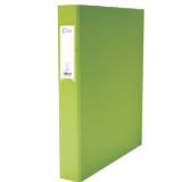 2 Ring Binder D type A4 Green MY
