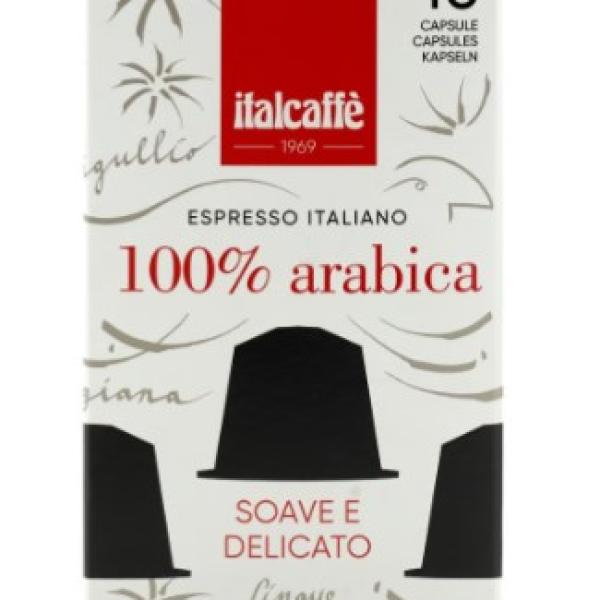 إيتالكافيه اسبريسو ايطاليانو 100٪ ارابيكا 10 كبسولات