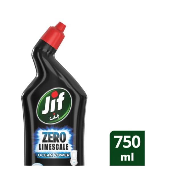 JIF Zero Limescale Ocean Power Anti-Bacterial Toilet Cleaner 750 ml