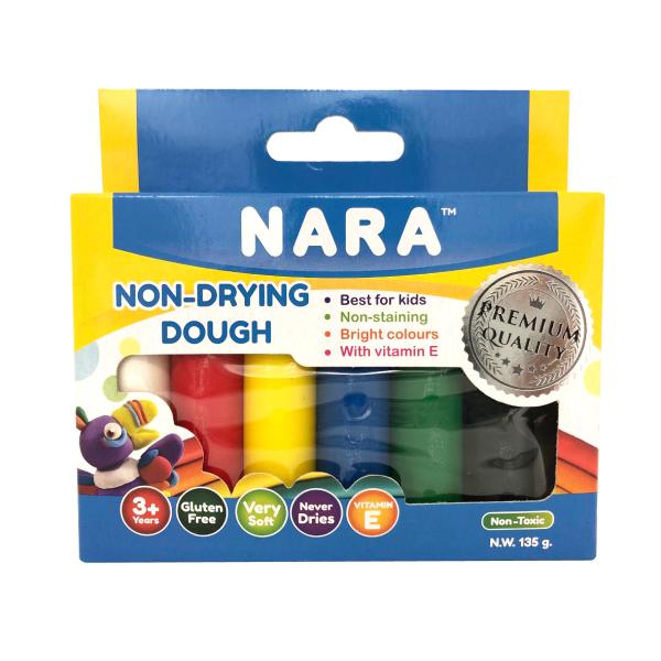 Non drying dough 6 col 135g