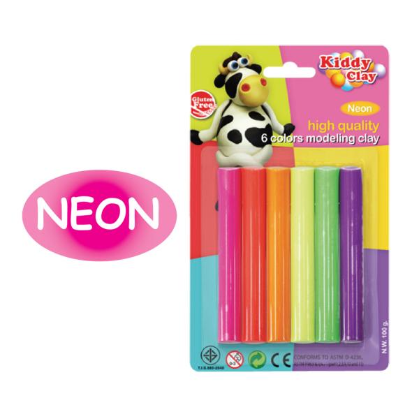 Modeling Clay set of 6col Neon