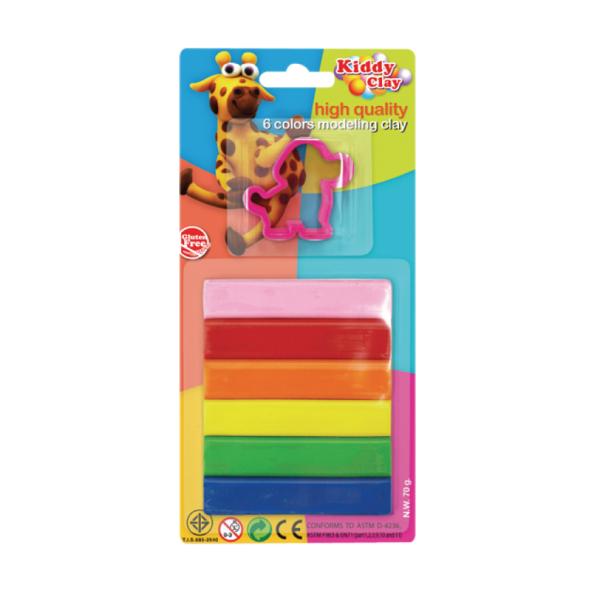 Modelling Clay set of 6 col.