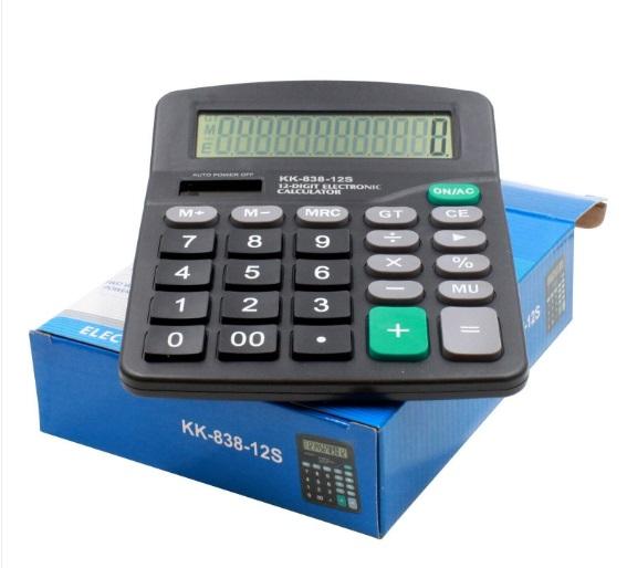 Calculatrice De Bureau KK-838-12S 12 Chiffres
