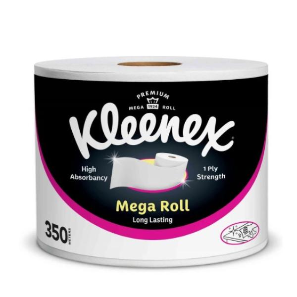 Kleenex Viva Kitchen Paper Towel Mega Roll Tissue 350 Meters 1 Roll