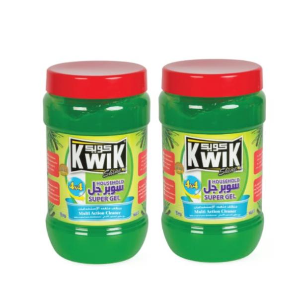 Kwik Multi Action Cleaner Household Super Gel 2 x 1 kg