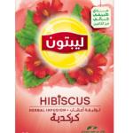 ليبتون توليفة أعشاب كركديه 20 كيس شاي