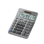 Casio 14-Digit Desktop Calculator, Grey, DM-1400F