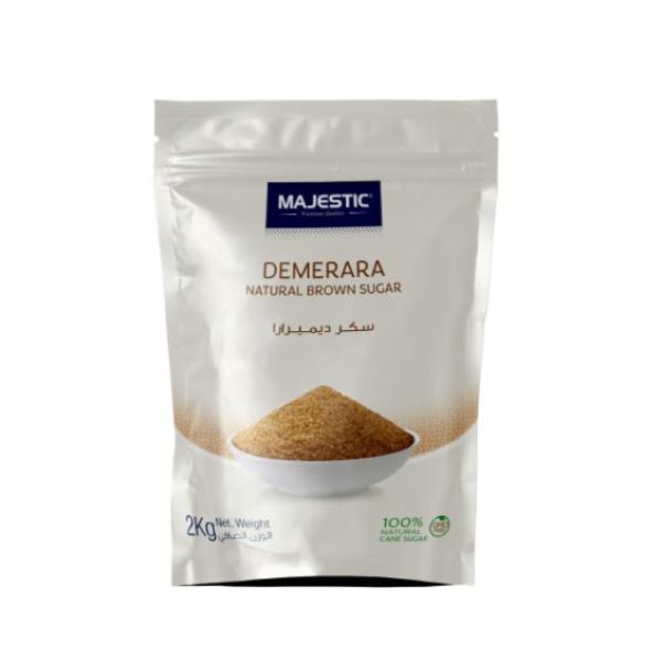 Majestic Demerara Natural Brown Sugar 2 kg