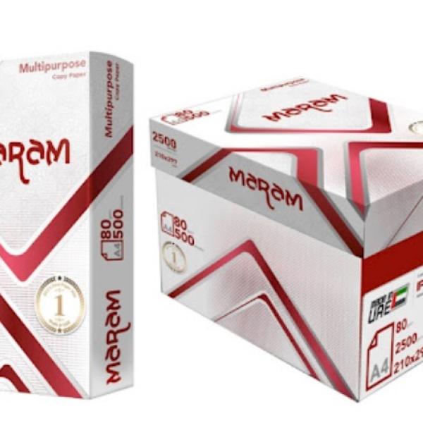Maram A4 Photocopy Paper 80 gsm Bos 5 Ram