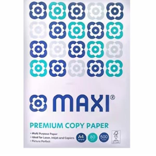 Maxi A4 Multi-Purpose Paper White 80GSM 500 PCS