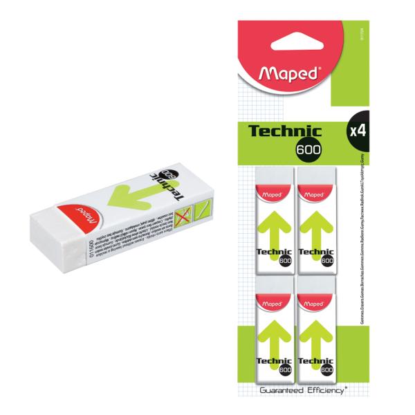Eraser Technic 600 Bls=4pcs
