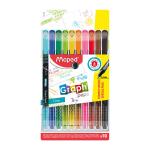 Graph'Peps Fineliner Deco 8+2
