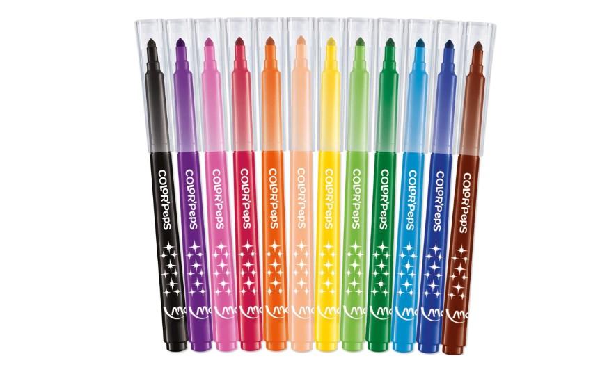 Color Peps Felt Tips 15Col Zip