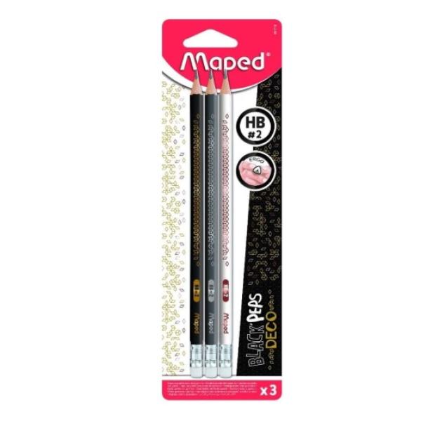 Blackpeps Deco w/o eraser Bls=3pcs
