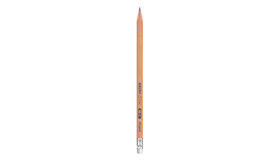Black Peps 12x 2B Pencil+ER Bx