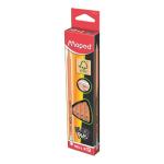 Black Peps 12x 2B Pencil+ER Bx