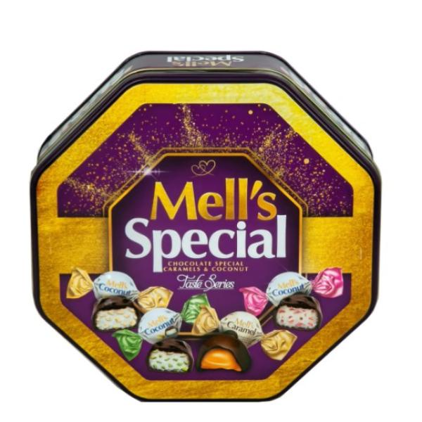 Mell's Special Caramels & Coconut Chocolate Tub 500 g