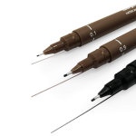 Uni Pin Fine Line 0.1mm Sepia