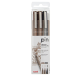 Uni Pin Fine Liner PAC=03ea BK SA